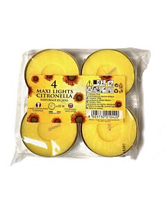 Prices Citronella Maxi Tealight 4pk